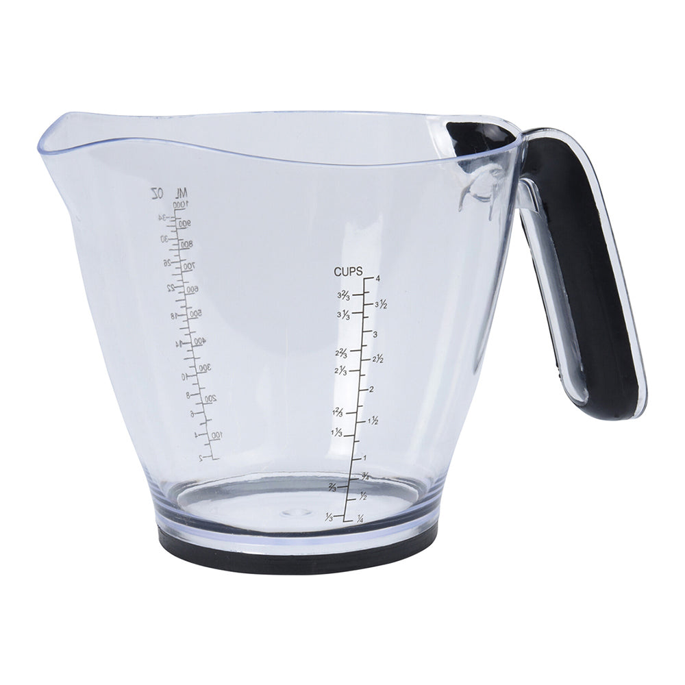 Transparent Plastic Measuring Jug 1 Liter