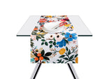 Frida Flowers Table Runner, 45x140 cm, High-Quality Cotton