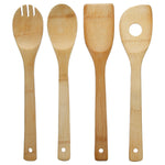 4-Piece Bamboo Kitchen Utensil Set