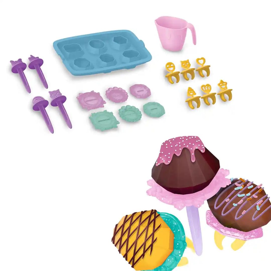 Bandai Zap Chef Choco Ring Pops kit