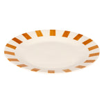 Dessert plate Chéri diam 19 cm ochre Porcelain