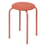 Stool Metal Frame - Round Padded Stool 38cm x 46cm