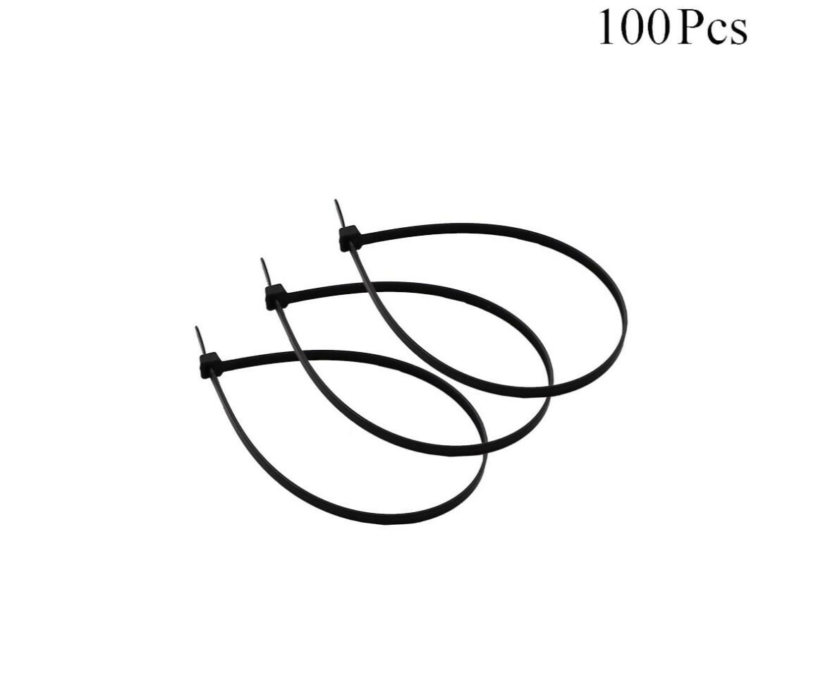 Cable Tie | 5.0x300mm | 100pcs | Black