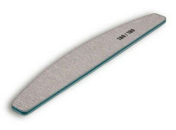 HALF MOON ZEBRA NAIL FILE