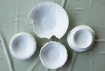 Porcelain Deep Plate Calcaire Textured Ceramic Tableware 21.5 cm