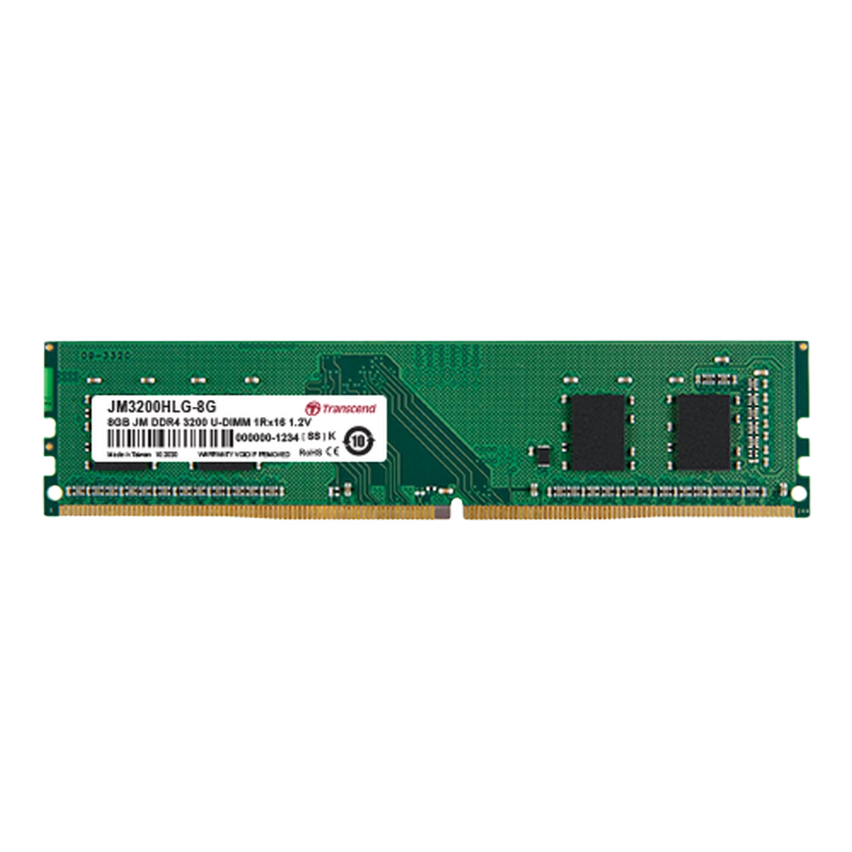 Transcend (JM3200HLB-8G) 8Gb JetRam DDR4 3200 UDIMM