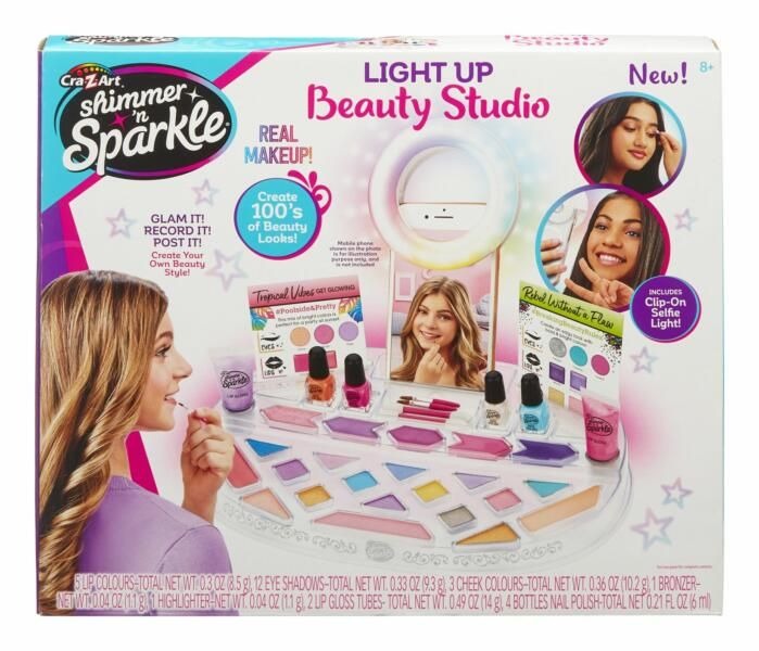 Cra-Z-Art Shimmer N Sparkle Light up Beauty Studio