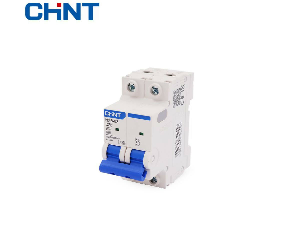 Breaker | MCB | 2-Pole | 25A | Chint