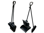 Professional Dustpan with Broom – Black
