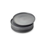 Matt Dark Gray Side Plate 21 cm
