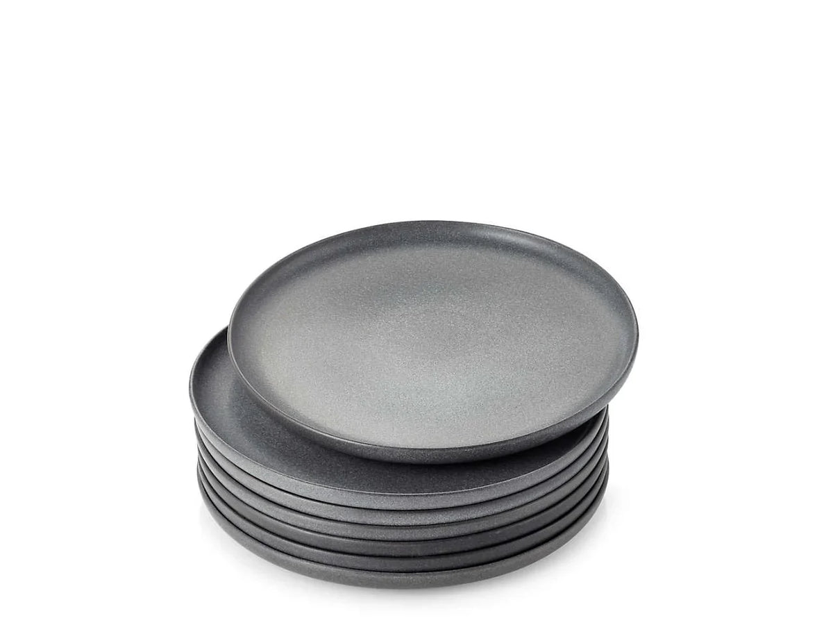 Matt Dark Gray Side Plate 21 cm