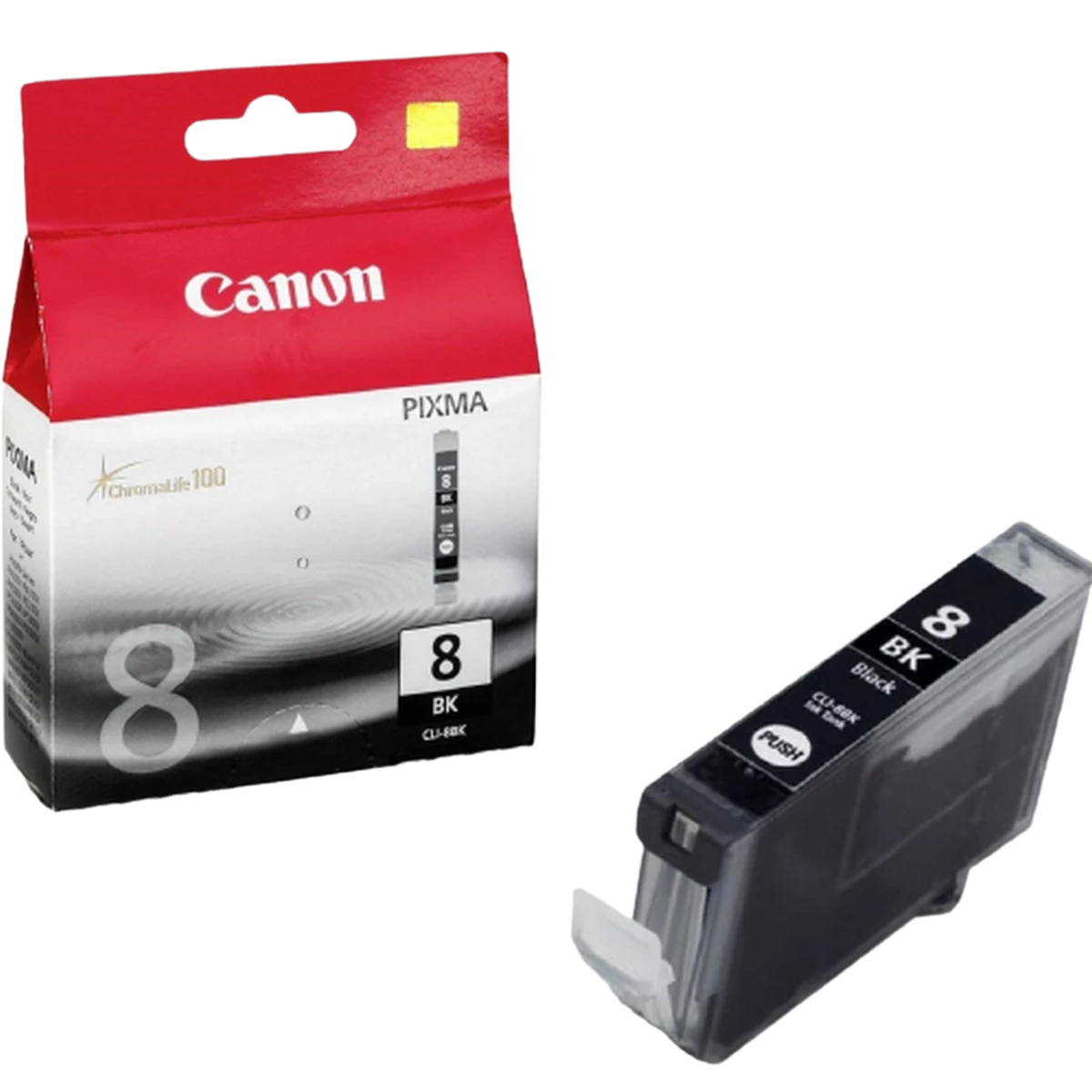 Canon (CLI-8BK) Black 13ml Dye Ink for various Pixma Series Printers
