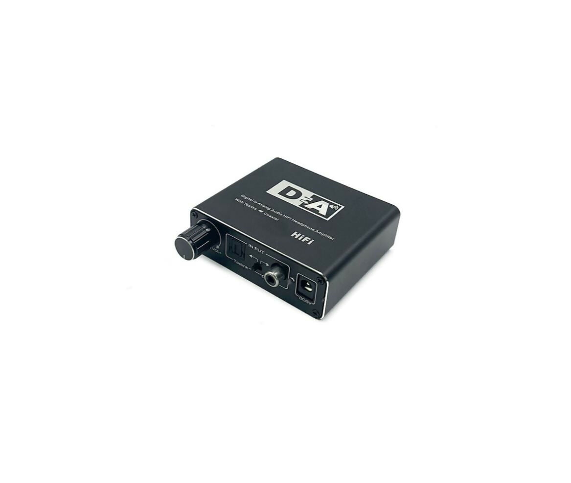 Audio Converter | Toslink - 3x RCA & Toslink & Volume Control | Amplifier