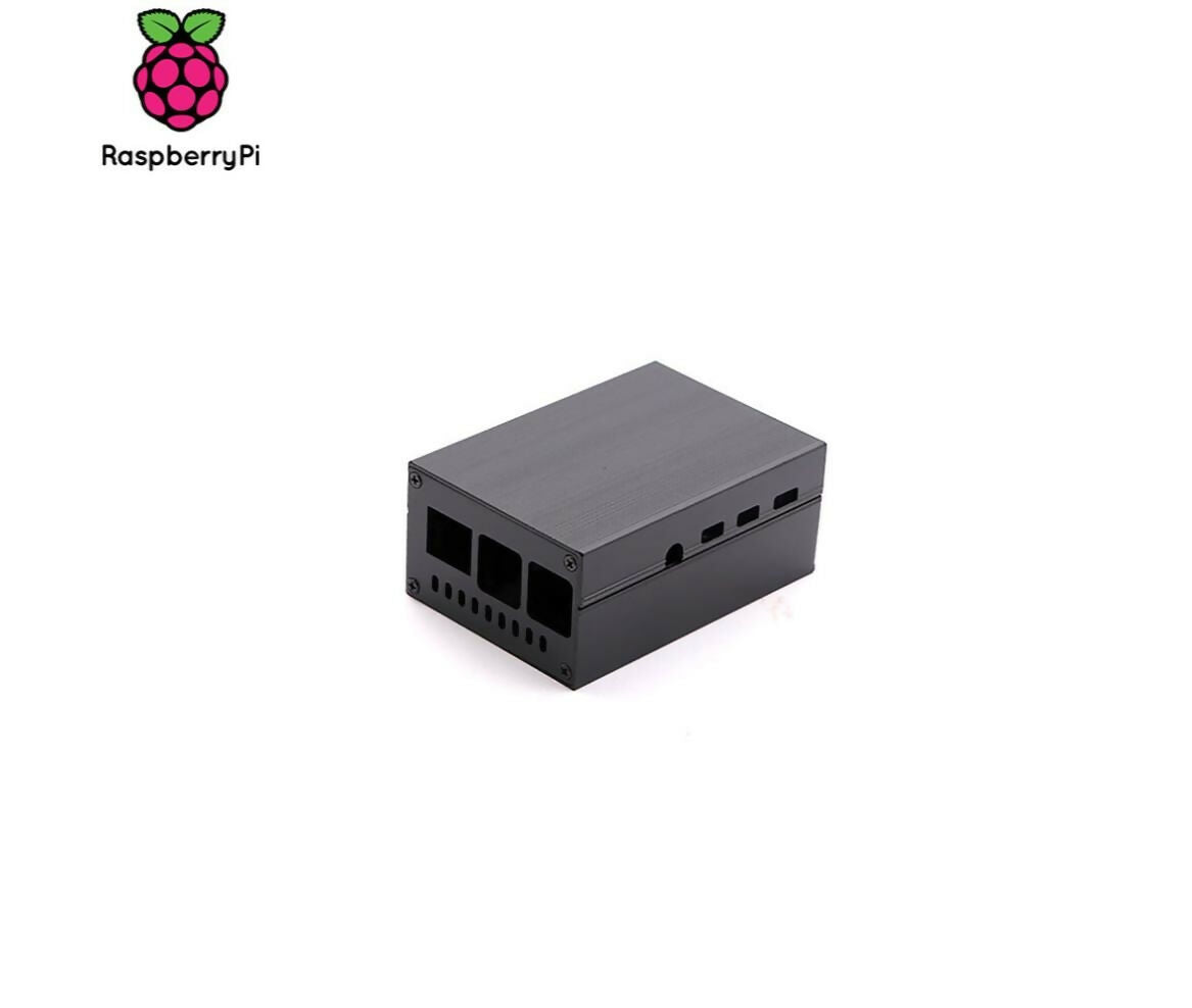 Raspberry Pi Accessory | Enclosure Metal | Fan | Model 4 | Full