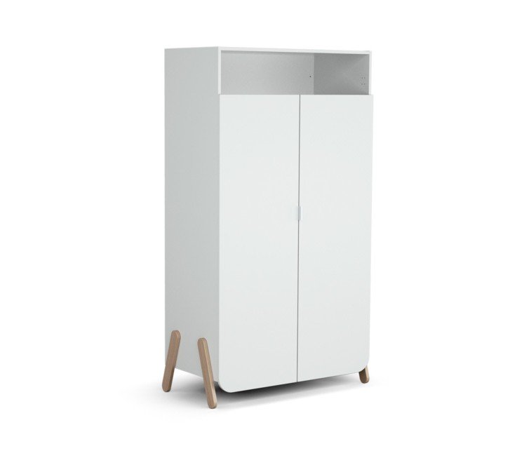 Webaby: PIRATE 2-Door Wooden Nursery Wardrobe