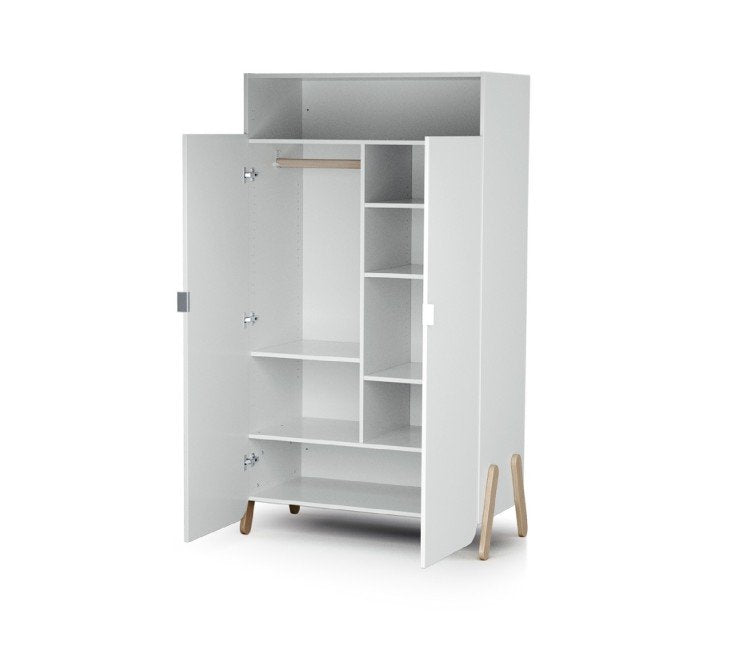 Webaby: PIRATE 2-Door Wooden Nursery Wardrobe