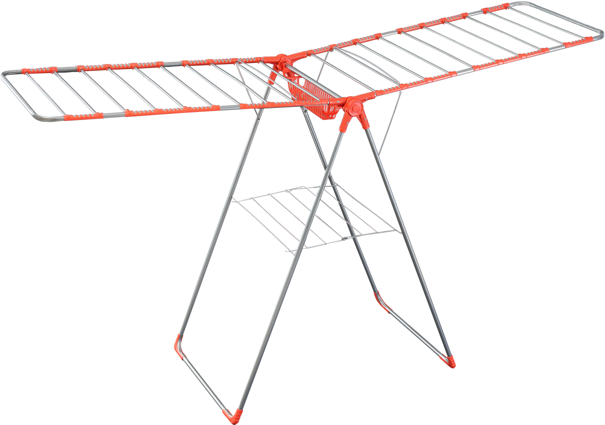 Laundry Dryer Lavender, 23m Capacity, Foldable Iron Clothes Rack