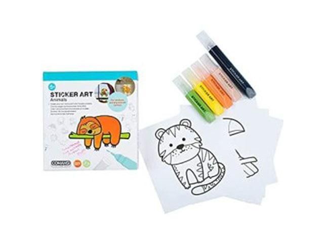 Comansi Window sticker Sticker Art 3 animals