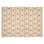 Mat Arlequin Tufted - Medium-sized, Colorful Cotton Rug
