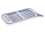 Plastic Dishwasher Rack with Drainage Port for Kitchen Organization