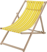 Folding Chair Wood Stripes