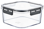 Clear Food Storage Container Transparent BPA-Free Kitchen Organizer
