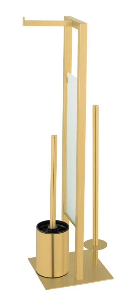 Freestanding Toilet Trim Rivalta Gold Stainless Steel