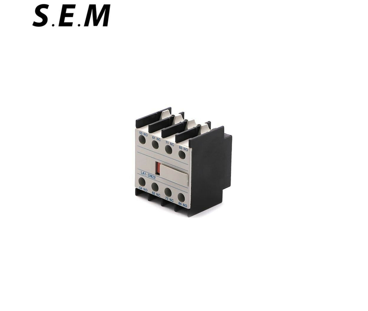 Contactor | Auxiliary Contact | 2NO & 2NC | SEM