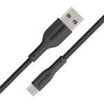Promate USB-A to USB-C Data and Charging Cable 1m Black