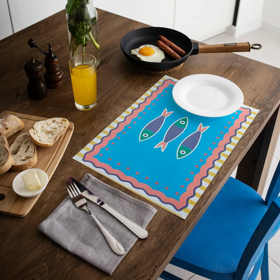 CORFU Assorted Placemat with Marine Design
