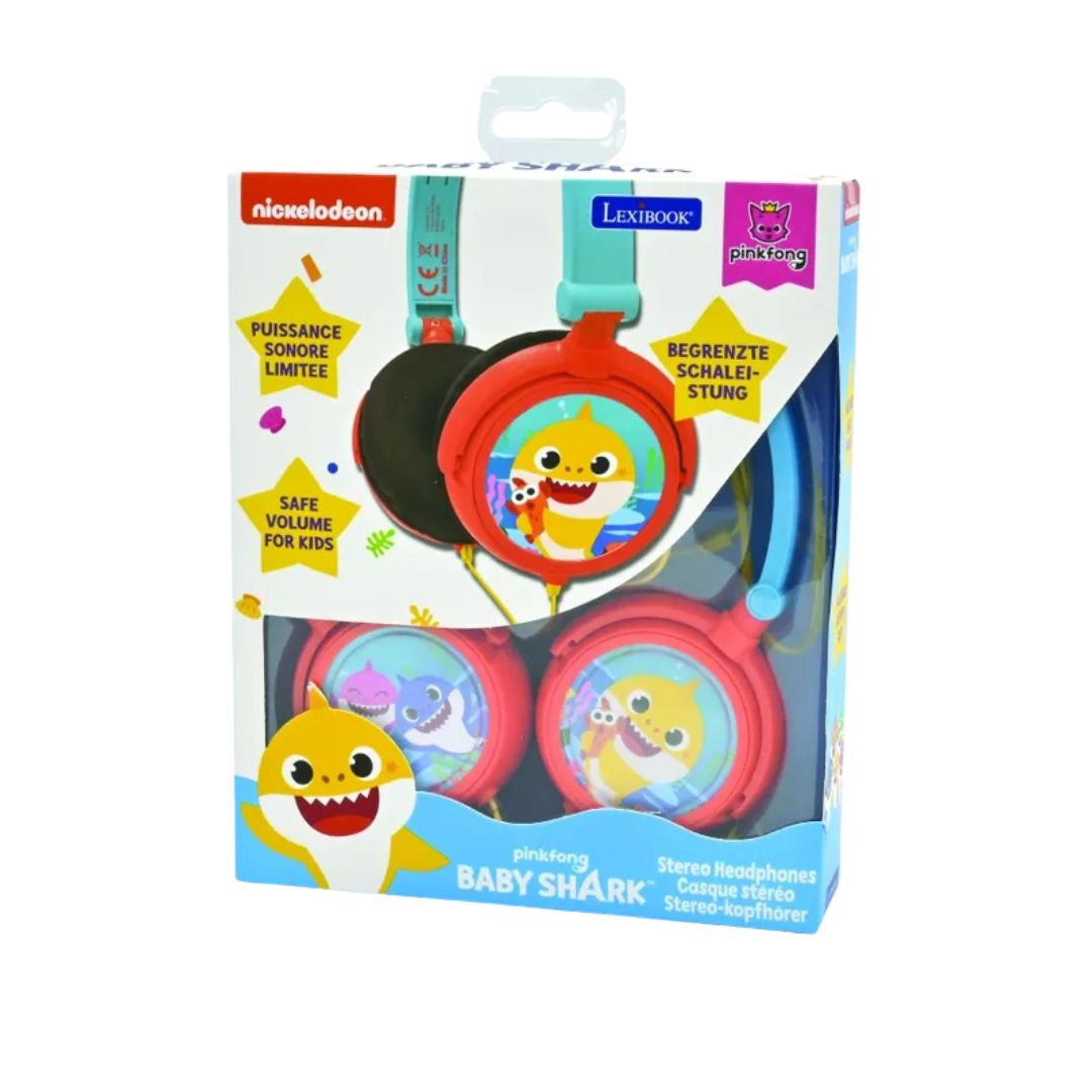 Baby Shark Stereo Wired Foldable Headphone