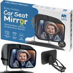 SIPO: Rear Seat Baby Car Mirror (360° Rotation)