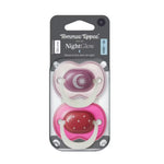 Tommee Tippee NightGlow Dummy (2 Pack) – 18-36 Months Assorted
