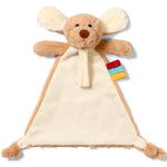 Comforting Cloth with Dog Willy Pacifier Clip