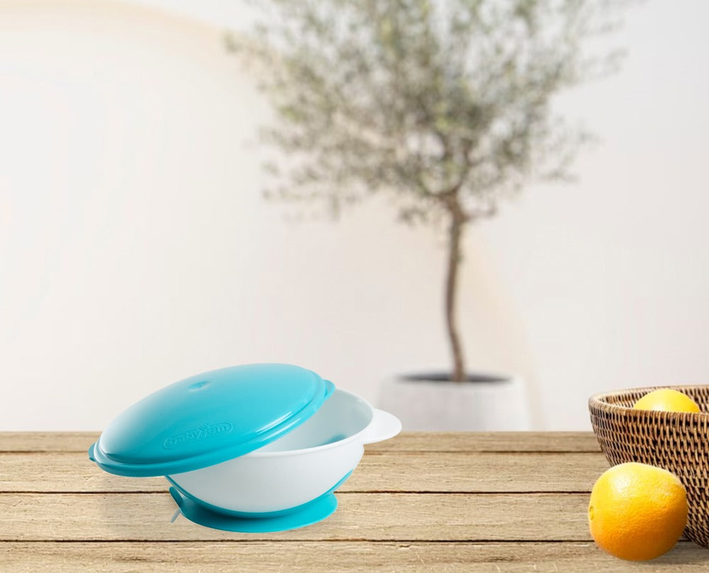 Babyjem Deep Vacuum Food Plate – Assorted Colors