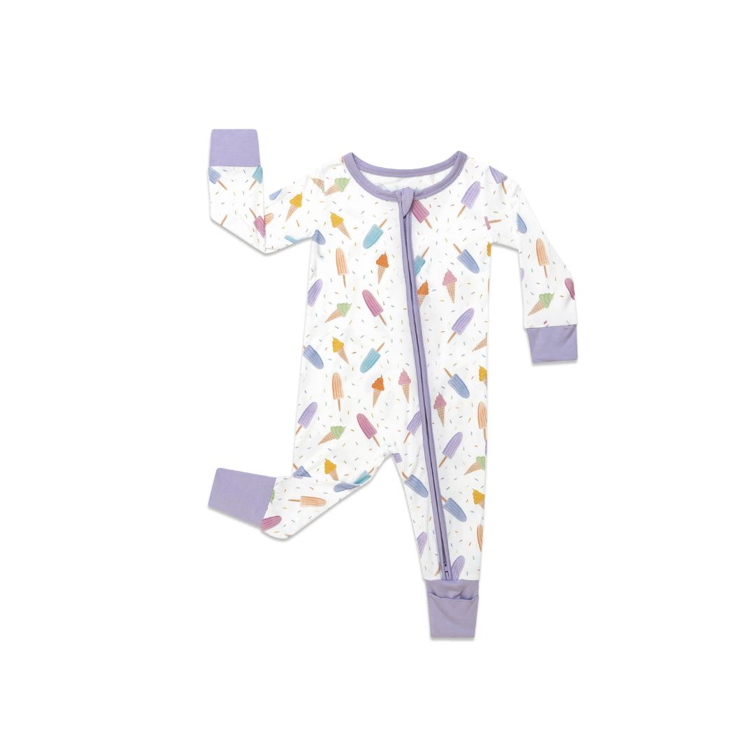 TeeJayz Lolli Bamboo Zippy Onesie 12-18 Months