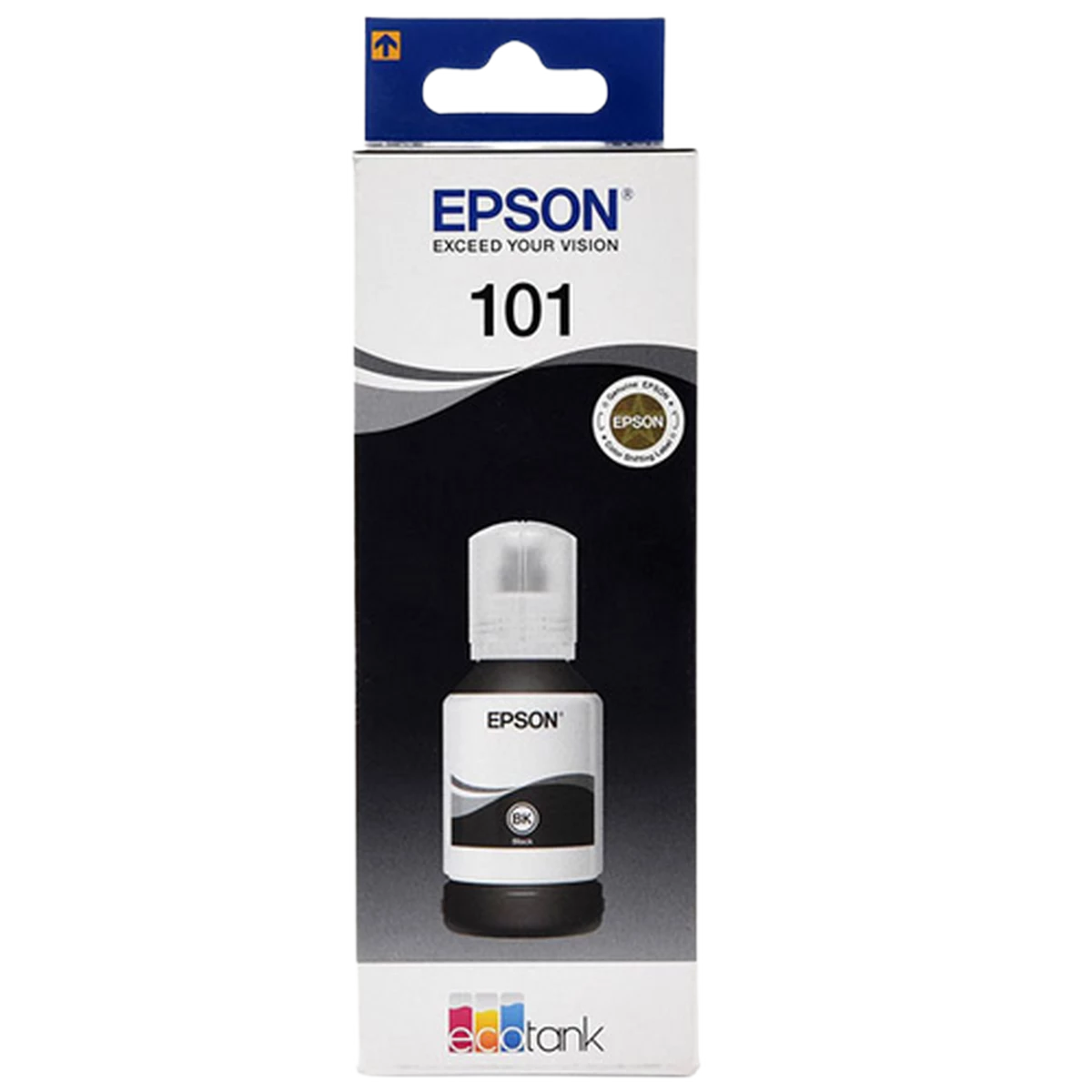 Epson (C13T03V14A) Genuine 101 EcoTank Black Ink Bottle - 127ml