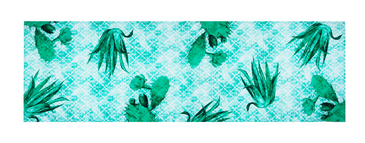 Barrio De Cactus Table Runner, 100% Cotton, 45x140cm