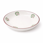 Handmade Deep Porcelain Plate 20 cm Moon Design