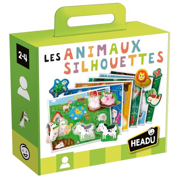 Headu Les Animaux-Silhouettes Educational Game