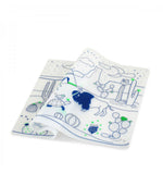 Superpetit Coloring PlaceMat + 5 Erasable Markers - Cactus