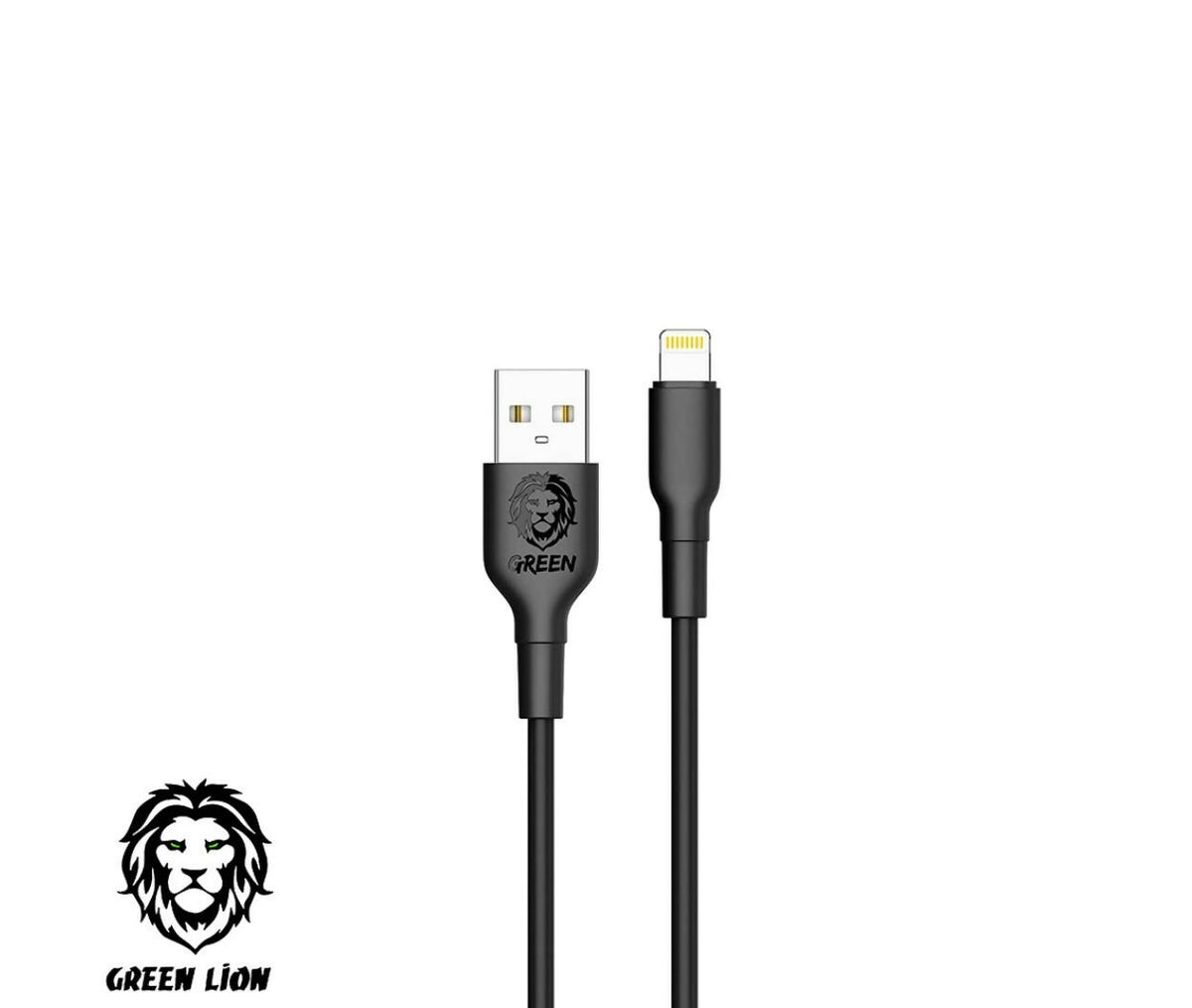 Mobile Cable | Data & Charging | USB-A - Lightning | Green Lion