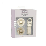 BIBS Colour Pacifier & Loop Clip Gift Set