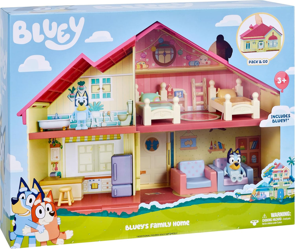 Moose Toys Bluey Play House & Accessories