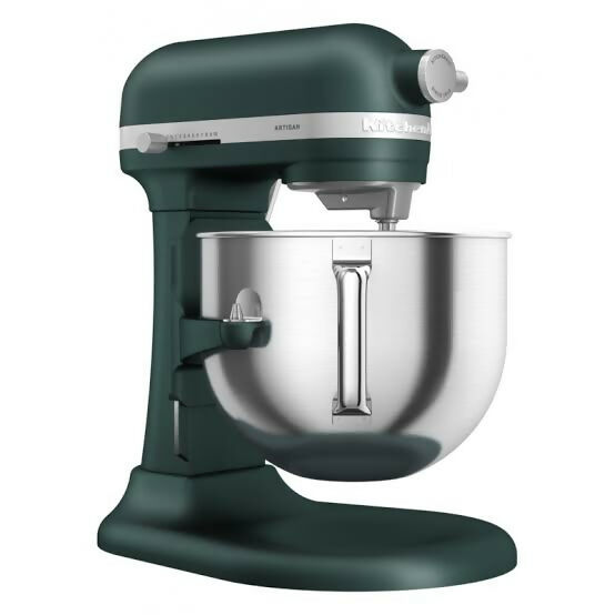 KitchenAid 6.6 L Bowl Lift Stand Mixer With Stainless Steel Heads & Double Flex Edge Beater - Pebbled Palm