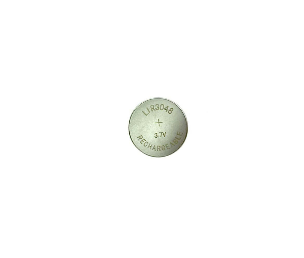 Lithium-Ion Coin Battery | Rechargeable | 3.7V | LIR3048