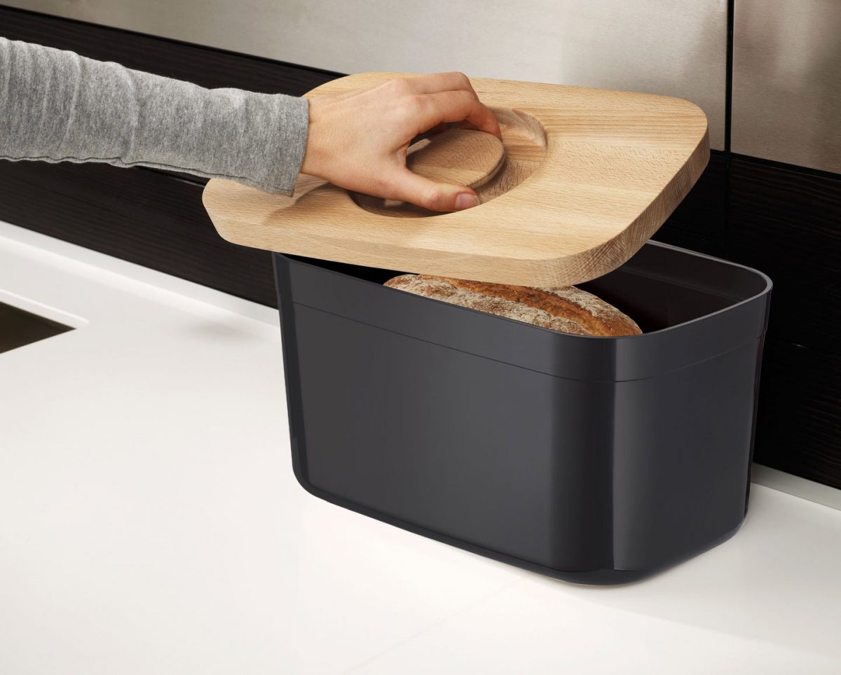 Joseph Joseph Bread Bin with Bamboo Lid