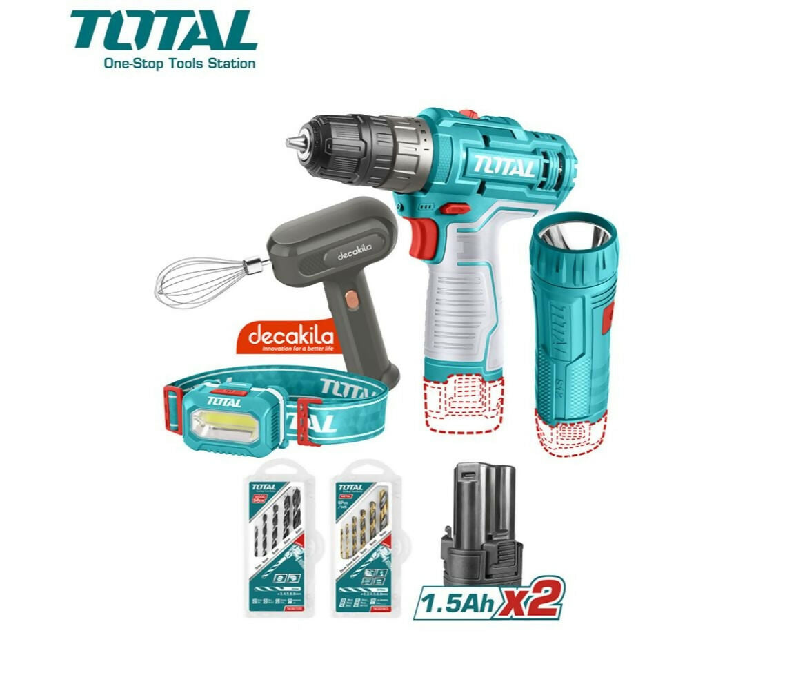 Combo Kit | Drill | Li-ion Battery Pack | 2x 11.1V 1.5Ah
