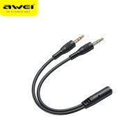 Awei Audio Cable Converter Black