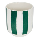 Espresso cup Chéri 10 cl — NEWBONE porcelain, striped rose design